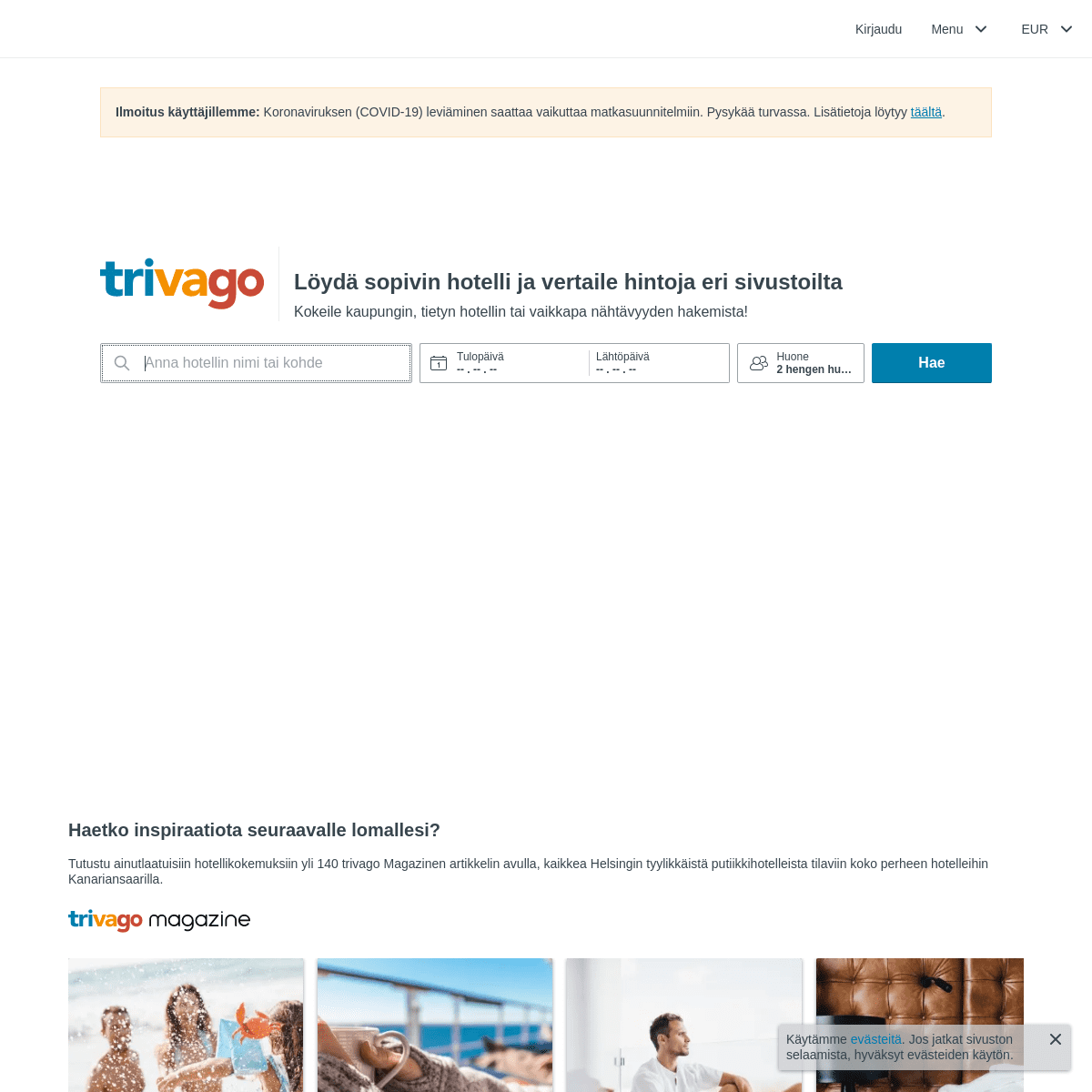 A complete backup of trivago.fi