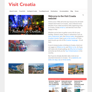 A complete backup of visit-croatia.co.uk