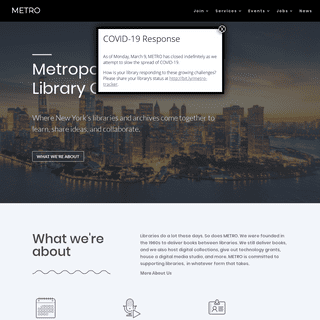 A complete backup of metro.org