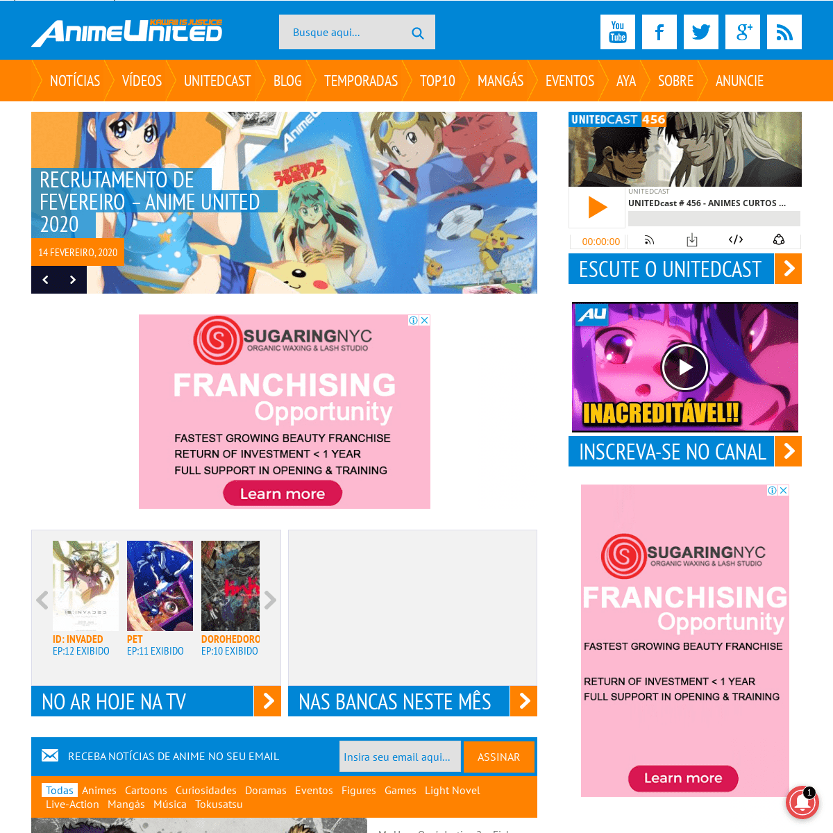 A complete backup of animeunited.com.br