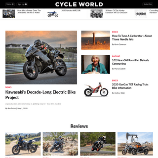 A complete backup of cycleworld.com