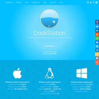 A complete backup of dockstation.io