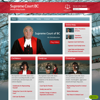 A complete backup of supremecourtbc.ca