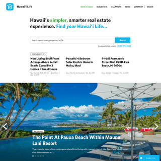 Hawaii Real Estate - 10296 Homes, Condos & Land for Sale - Hawaii Life