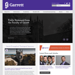 A complete backup of garrett.edu