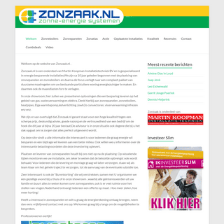 A complete backup of zonzaak.nl