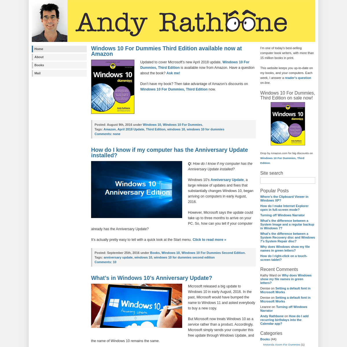 A complete backup of andyrathbone.com