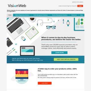 A complete backup of visionweb.com