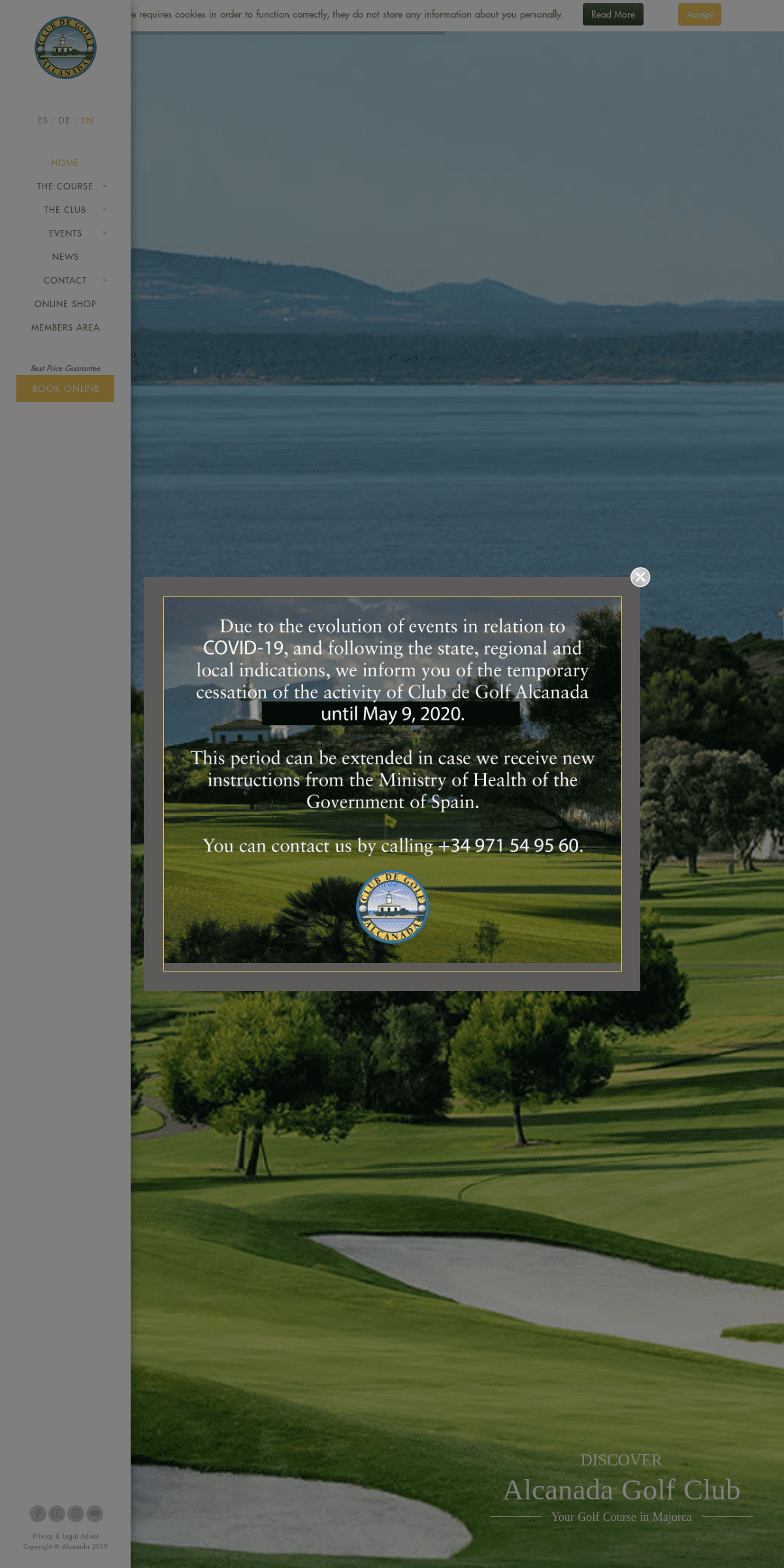 Alcanada golf club, golf in Majorca