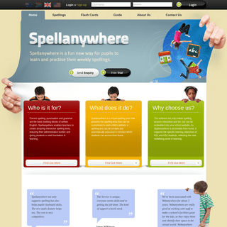 A complete backup of spellanywhere.co.uk