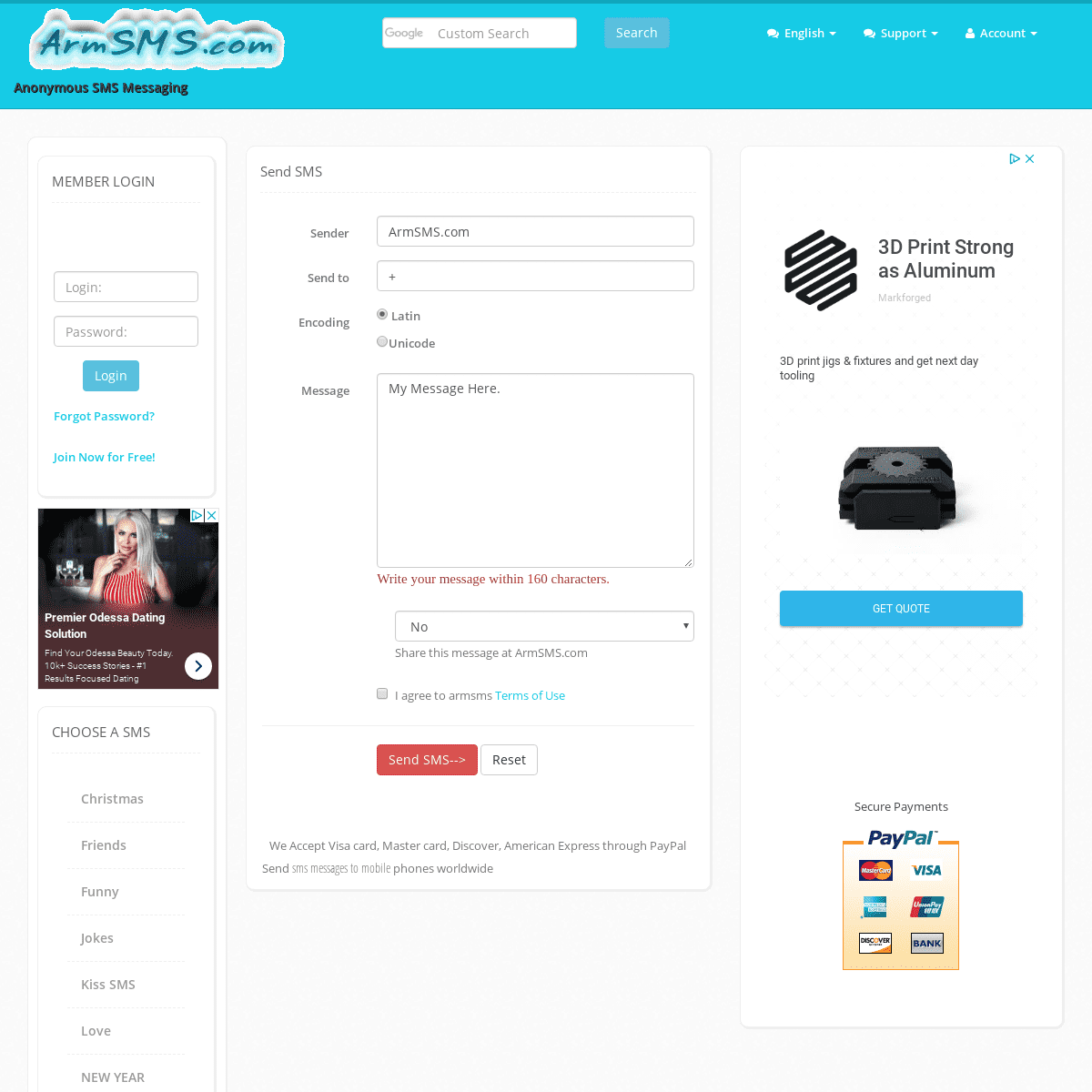 A complete backup of armsms.com