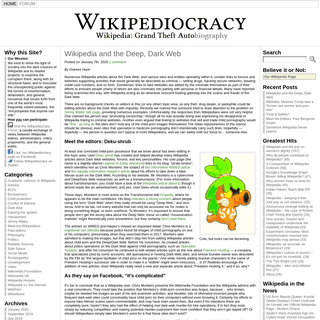A complete backup of wikipediocracy.com