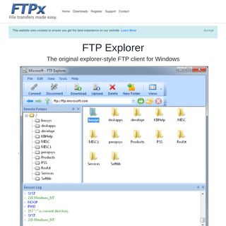 A complete backup of ftpx.com