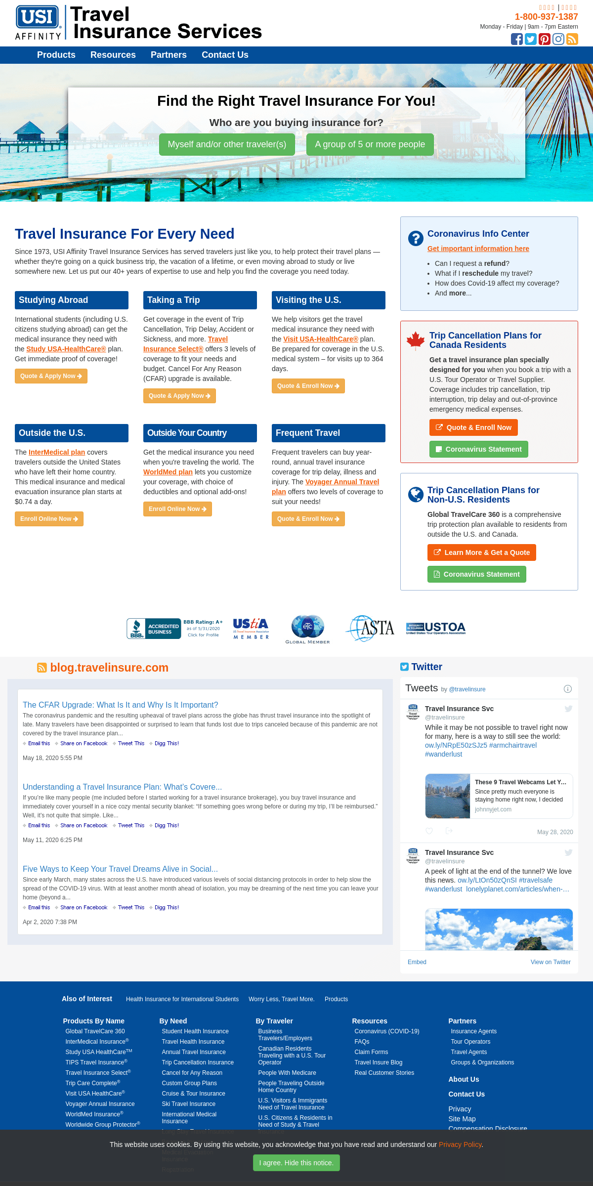 A complete backup of travelinsure.com