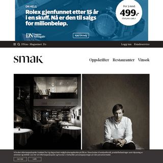 A complete backup of www.dn.no/smak/restauranter/maaemo-mistet-sine-tre-stjerner/2-1-757630