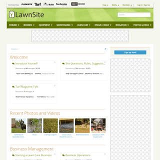 A complete backup of lawnsite.com