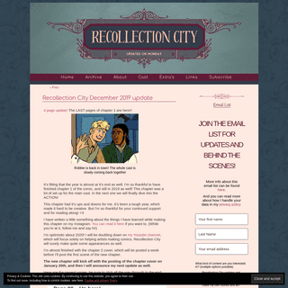 A complete backup of recollectioncity.com