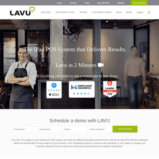A complete backup of lavu.com