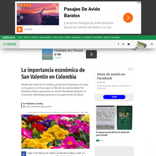 A complete backup of www.publimetro.co/co/noticias/2020/02/13/la-importancia-economica-san-valentin-colombia.html