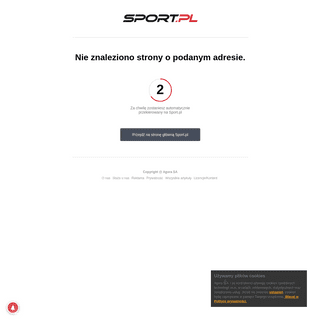 Sport.pl - Error 404