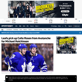 A complete backup of www.sportsnet.ca/hockey/nhl/leafs-pick-calle-rosen-avalanche-michael-hutchinson/