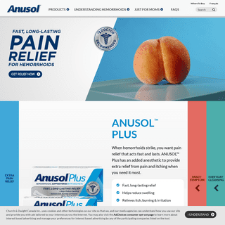 Home - ANUSOL Pain Relief for Hemorrhoids