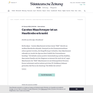 A complete backup of www.sueddeutsche.de/wirtschaft/unternehmen-carsten-maschmeyer-ist-an-hautkrebs-erkrankt-dpa.urn-newsml-dpa-
