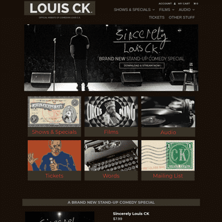 A complete backup of louisck.com