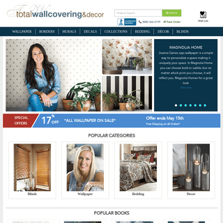 A complete backup of totalwallcovering.com