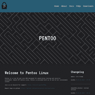 A complete backup of pentoo.ch