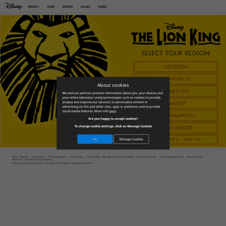 - Get Tickets for The Lion King from the Official Disney Website