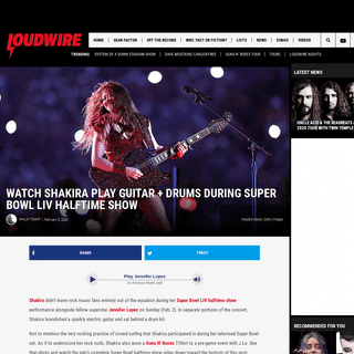 A complete backup of loudwire.com/shakira-plays-guitar-drums-super-bowl-halftime-show/
