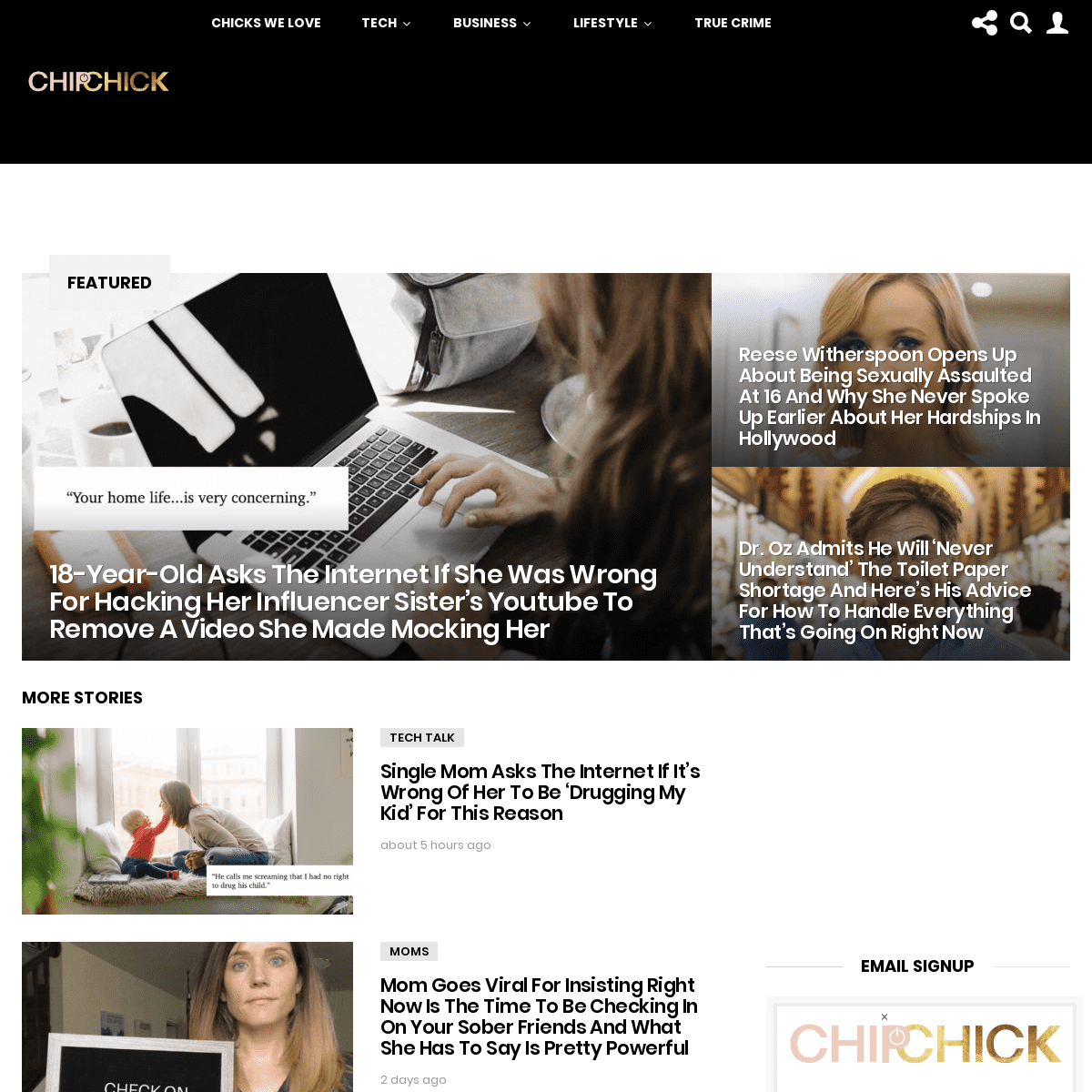 A complete backup of chipchick.com