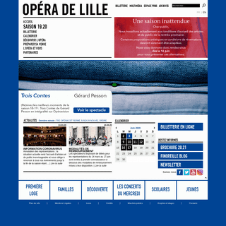 A complete backup of opera-lille.fr