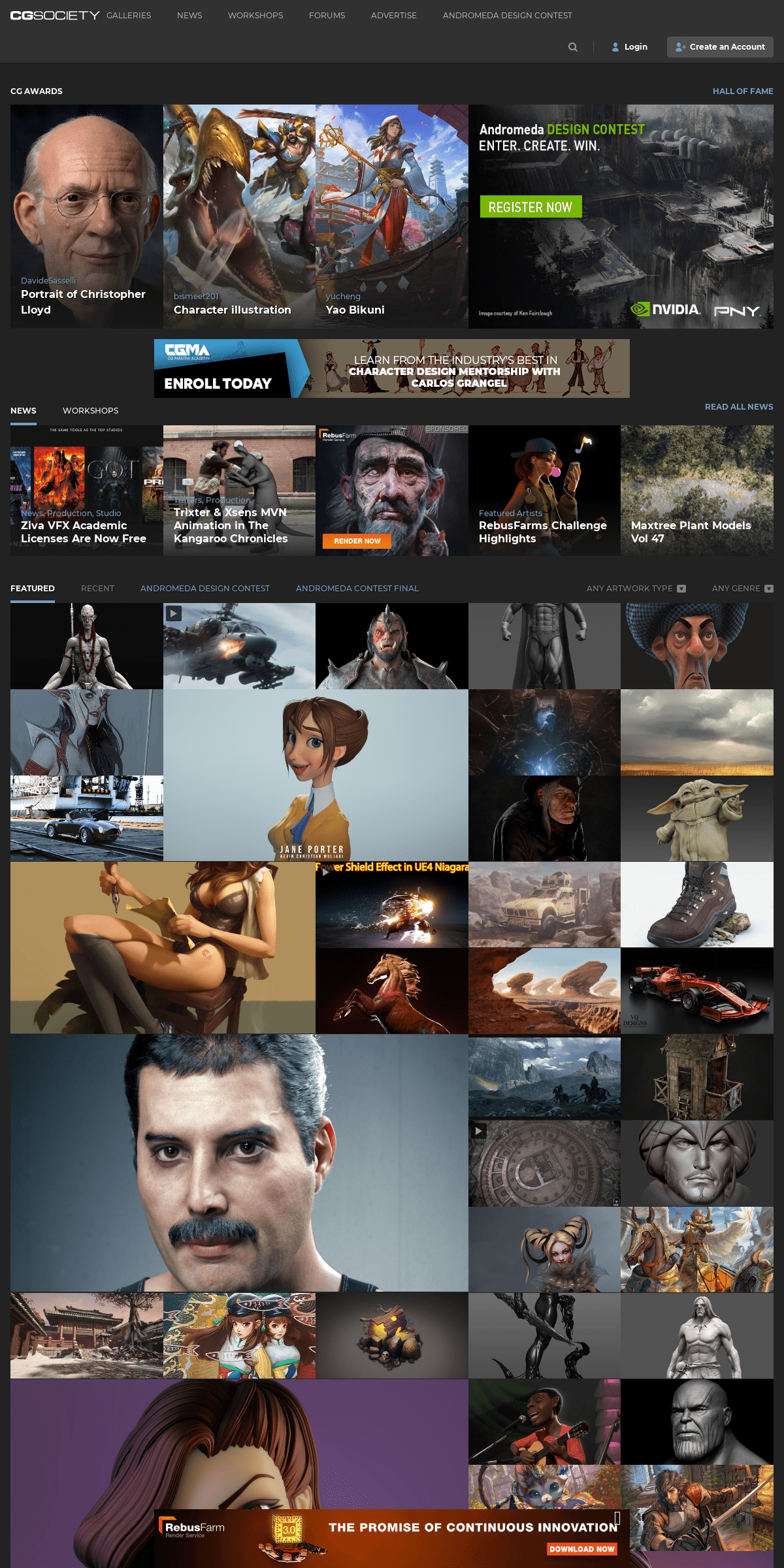 A complete backup of cgsociety.org