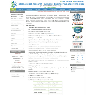 IRJET-International Research Journal of Engineering and Technology