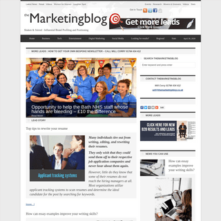 A complete backup of themarketingblog.co.uk