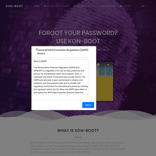KON BOOT - best tool for forgotten Windows password and macOS passwords