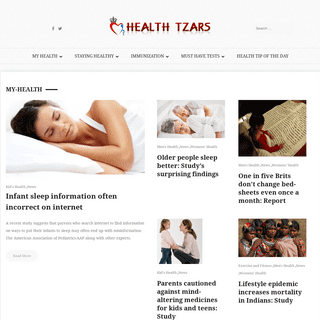 HealthTzars.com - Health and wellness portal on healthcare, women's health, kid's health, men's health, fitness, exercise, diet,