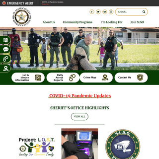 A complete backup of stluciesheriff.com