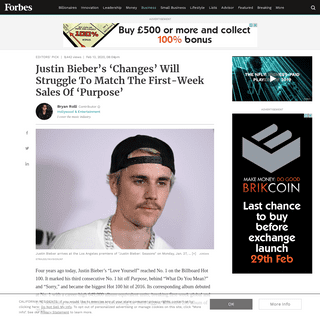 A complete backup of www.forbes.com/sites/bryanrolli/2020/02/13/justin-biebers-changes-will-struggle-to-match-the-first-week-sal