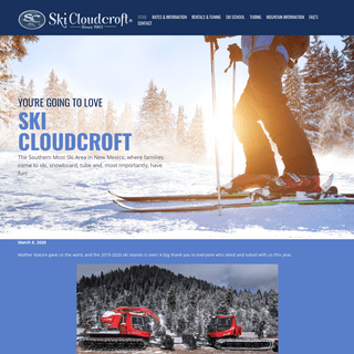 A complete backup of skicloudcroft.net