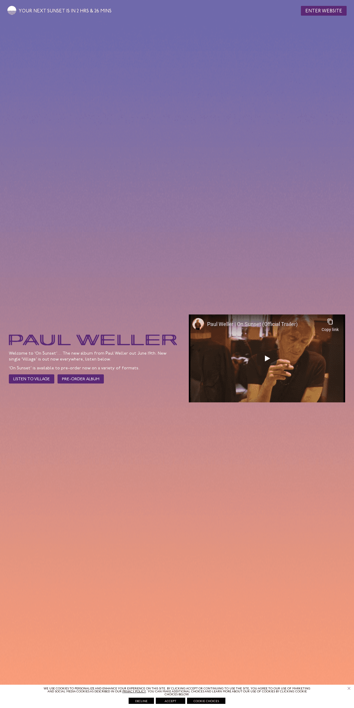 A complete backup of paulweller.com