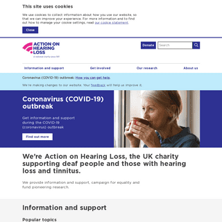 A complete backup of actiononhearingloss.org.uk