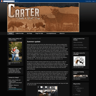 A complete backup of cartercattle.blogspot.com