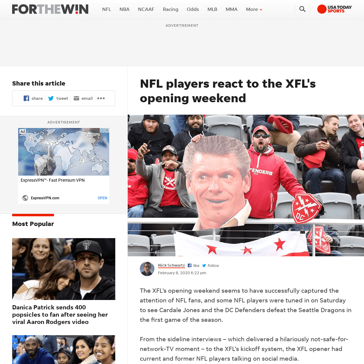 A complete backup of ftw.usatoday.com/2020/02/nfl-players-react-to-xfl