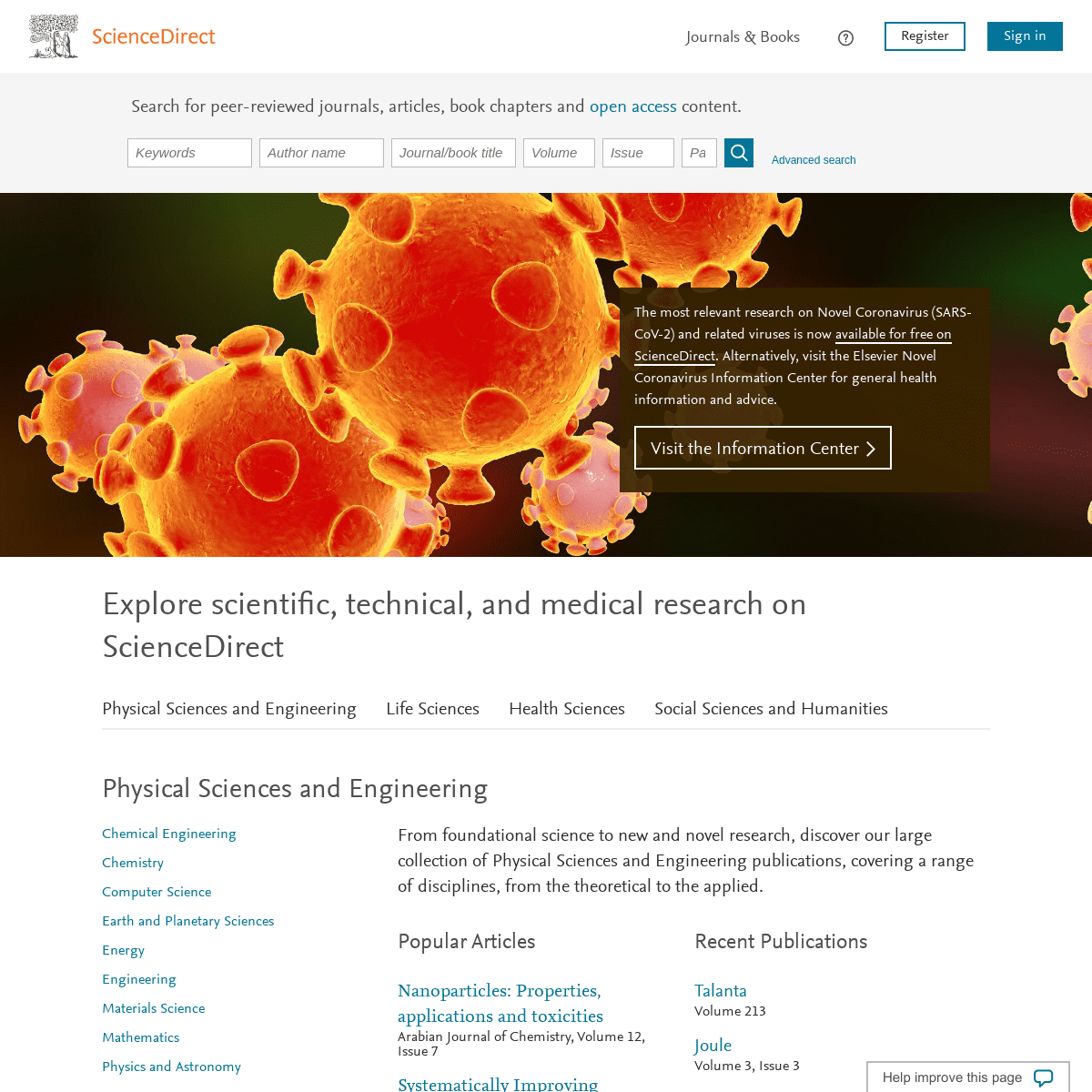 A complete backup of sciencedirect.com