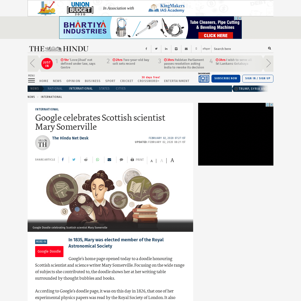 A complete backup of www.thehindu.com/news/international/google-celebrates-scottish-scientist-mary-somerville/article30718201.ec