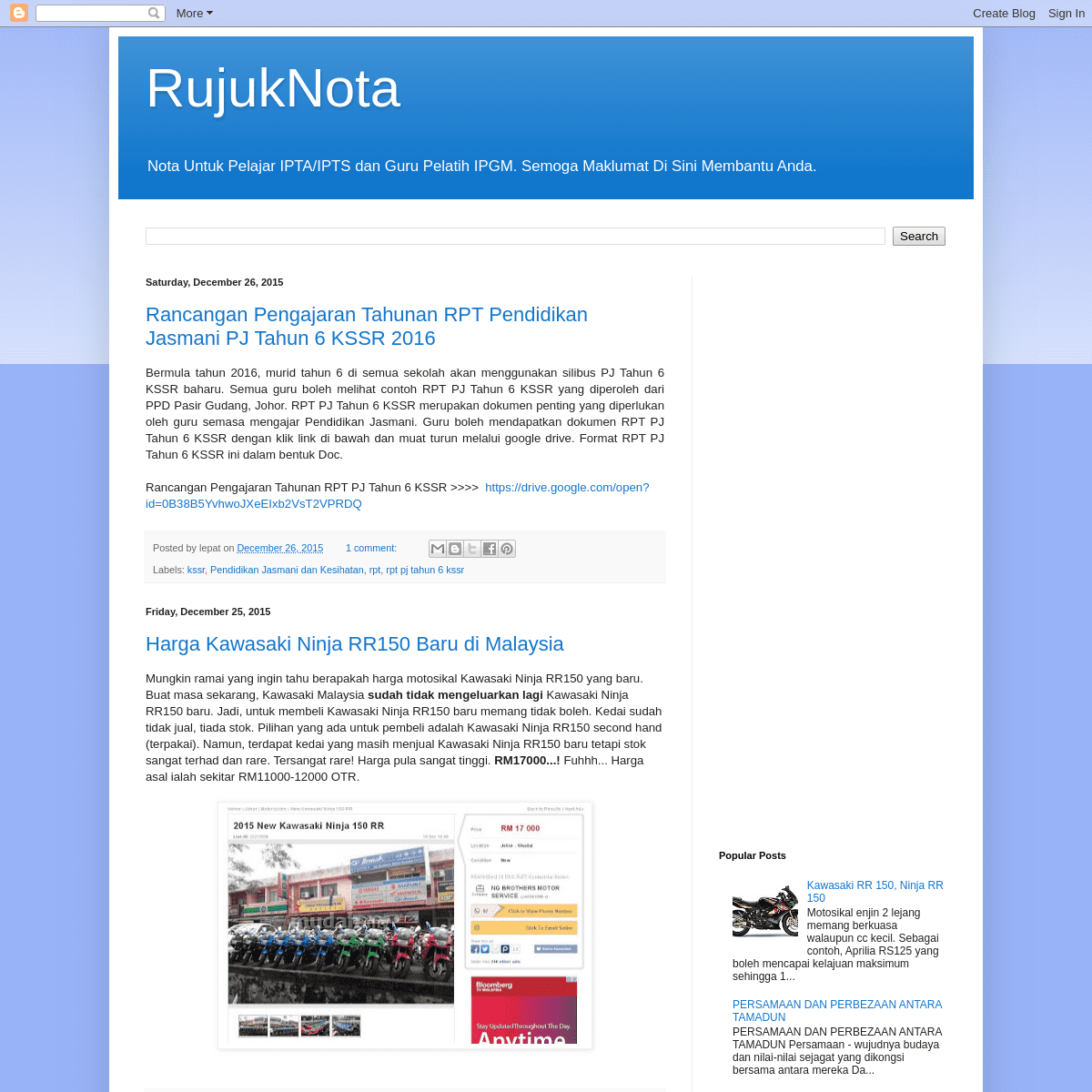 A complete backup of rujuknota.blogspot.com