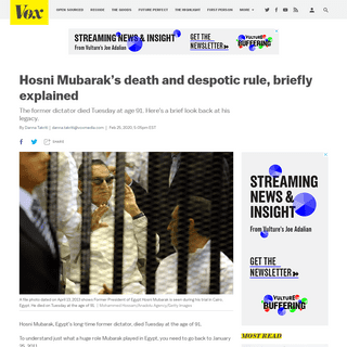 A complete backup of www.vox.com/world/2020/2/25/21152870/hosni-mubarak-death-despotic-rule-explained
